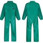 Chemmaster Green PVC Coverall with Collar - Image 5