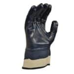 Blue Knight Safety Cuff Fully Coated Nitrile Glove - Image 2