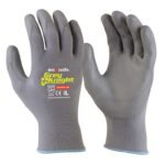 Grey Knight PU Coated Glove - Image 2