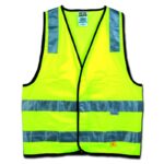 Hi-vis Yellow Safety Vest - day/night use - Image 2